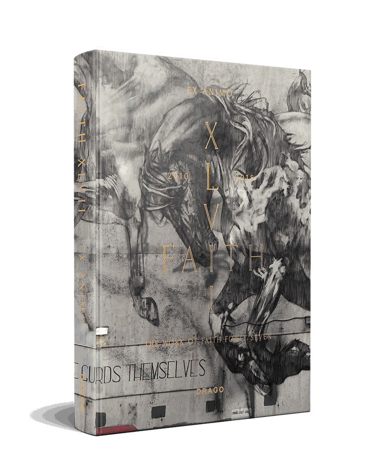 Faith XLVII Ex Animo hardcover art monograph featuring murals and street art by Faith XLVII