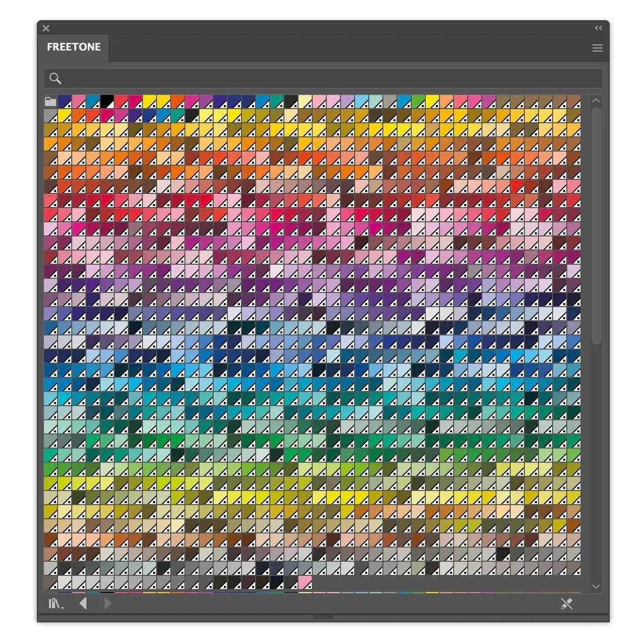 KANTONE® by Kittesencula FREETONES free color palette plugin for Adobe with 1280 Pantone-like colors