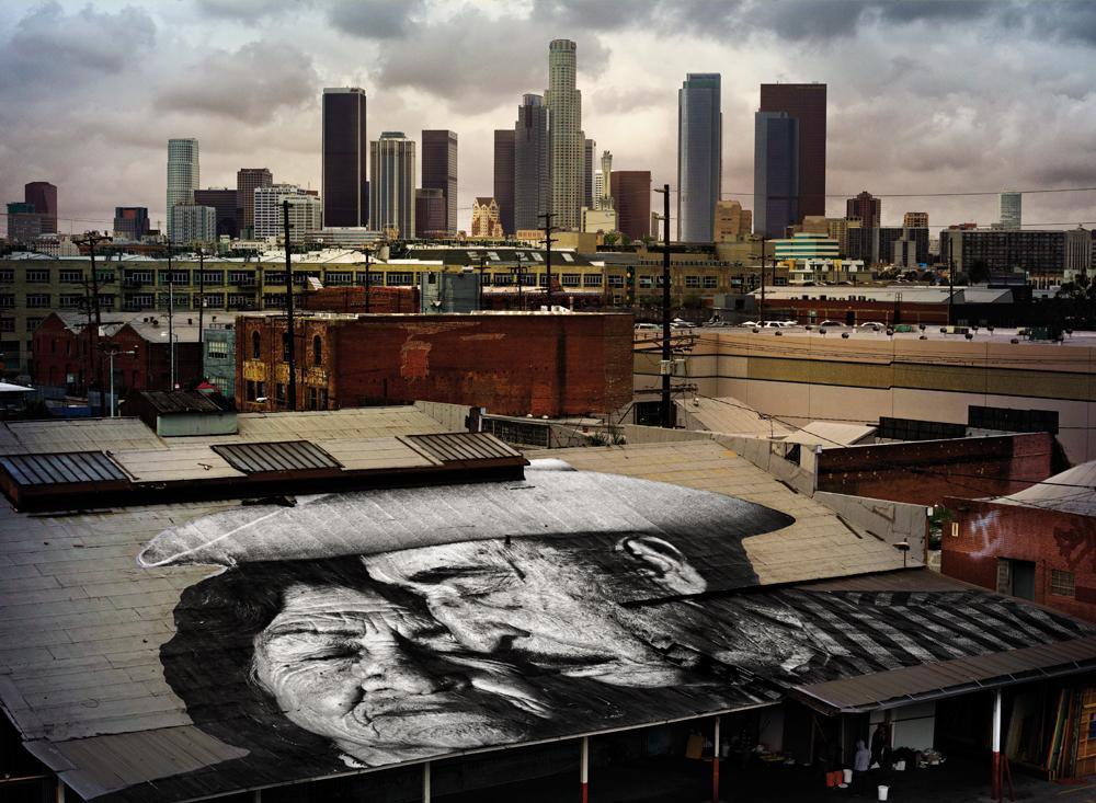 JR The Wrinkles of the City Los Angeles Kittesencula Drago