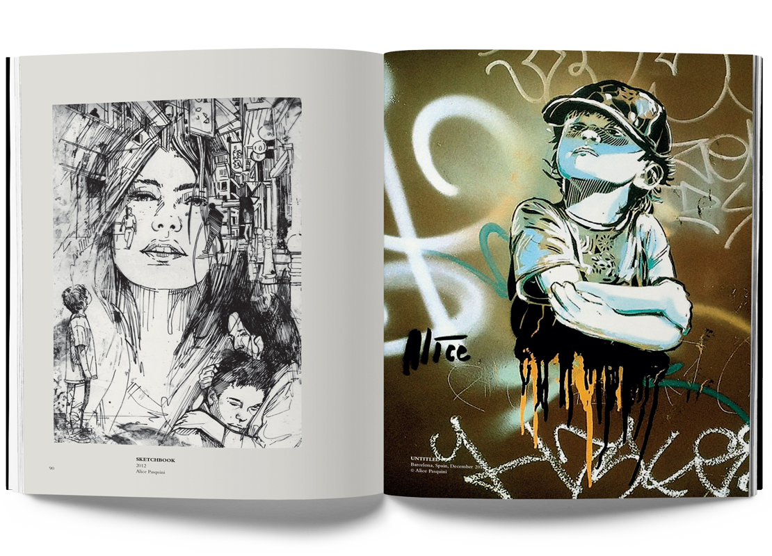 Alice Pasquini Kittesencula Alicè Streetart Artisti di strada  - KITTESENCULA Ltd.