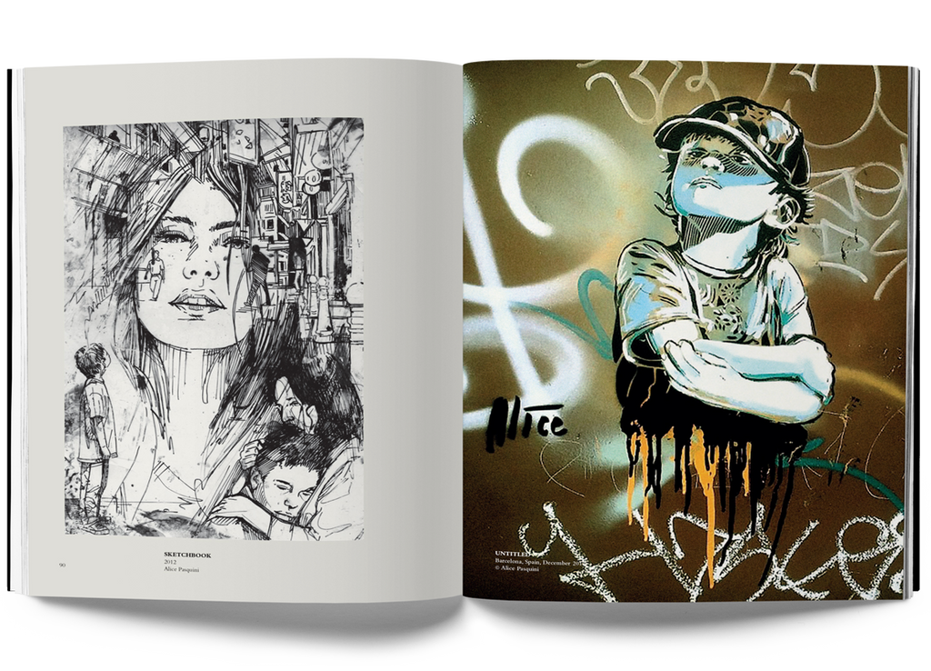 Alice Pasquini Kittesencula Alicè Streetart Artisti di strada  - KITTESENCULA Ltd.